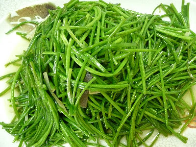 炒水莲菜